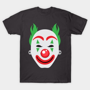 Halloween Clown Face Mask T-Shirt